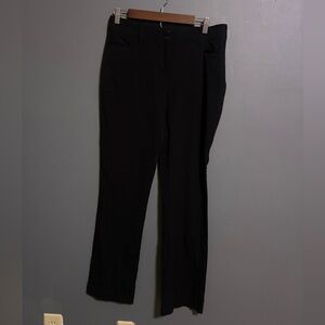Maurice’s black business casual slacks size 8 long